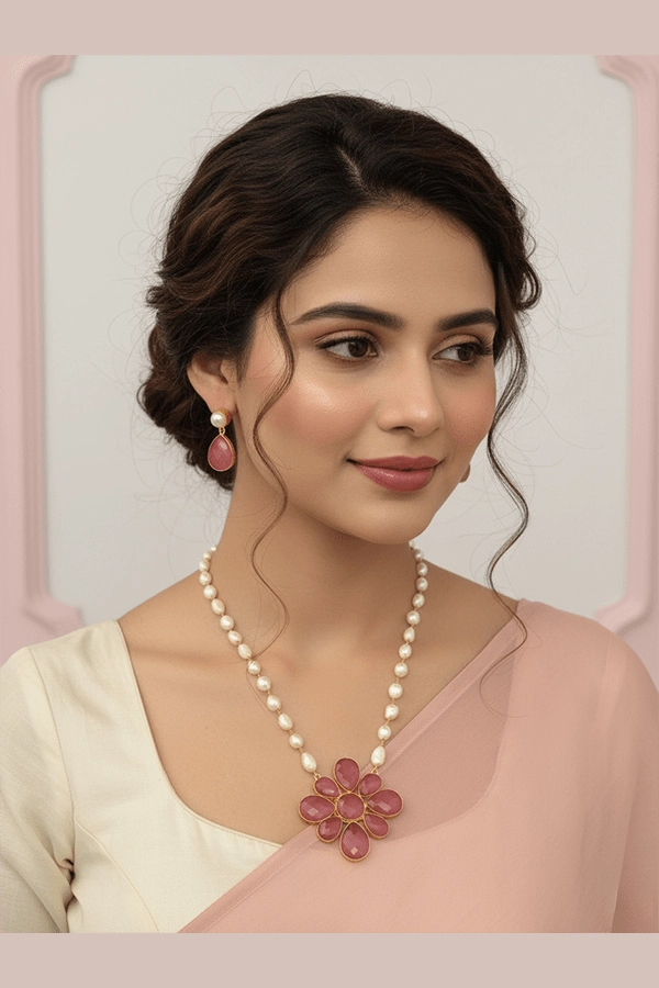 Umika Real Pearl Set
