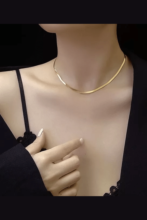 C-139 – 18k Gold Plated Stainless Steel Tarnish Free Waterproof Female Jewellery