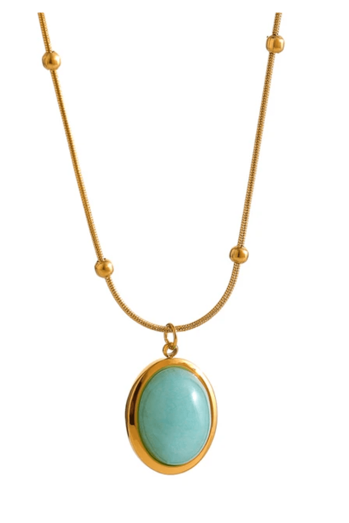 C-199 – 18k Gold Plated Stainless Steel Tarnish Free Waterproof Female Jewellery