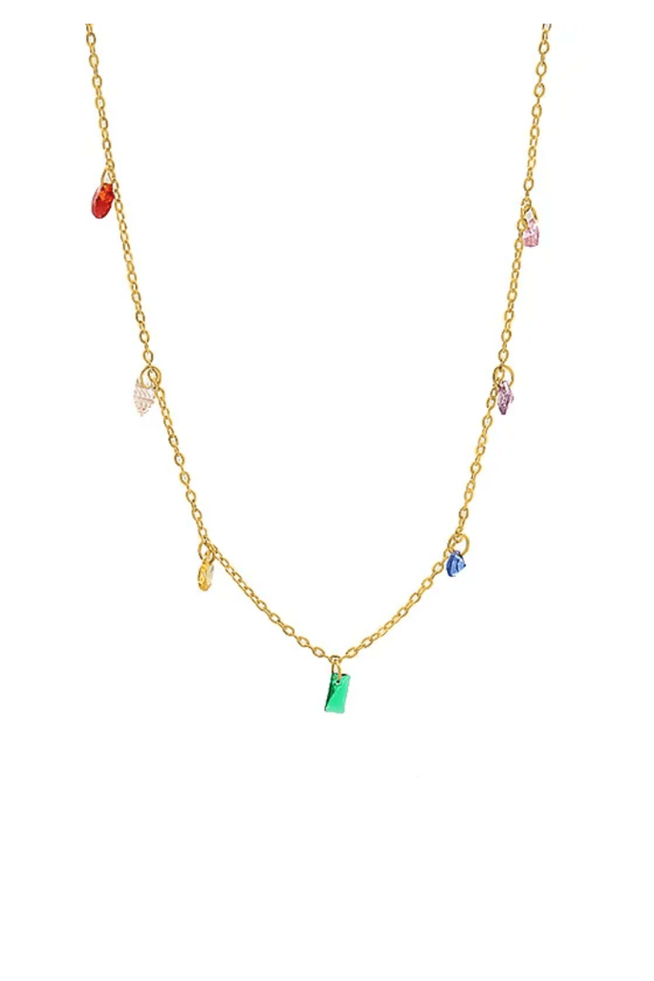 C-214 – 18k Gold Plated Stainless Steel Tarnish Free Waterproof Female Jewellery