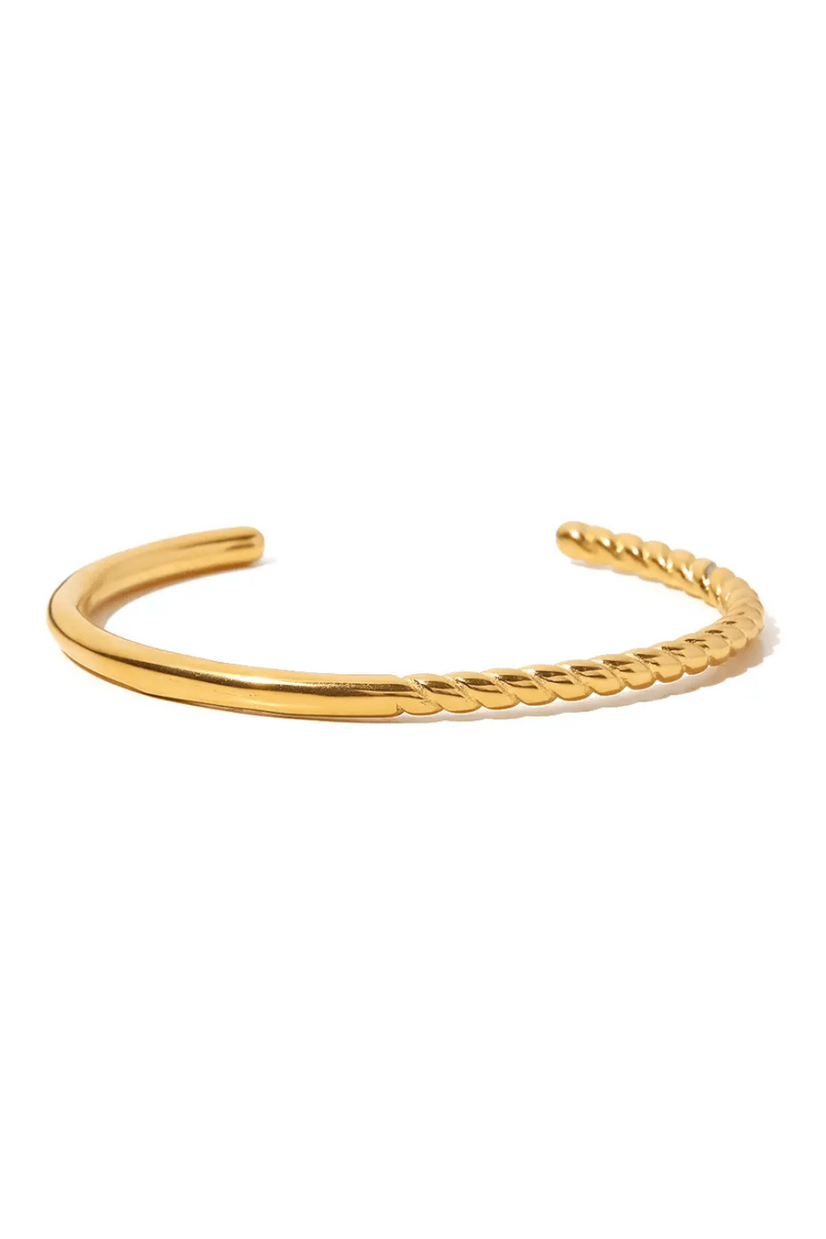 B-111– 18k Gold Plated Stainless Steel Tarnish Free Waterproof Female bracelet
