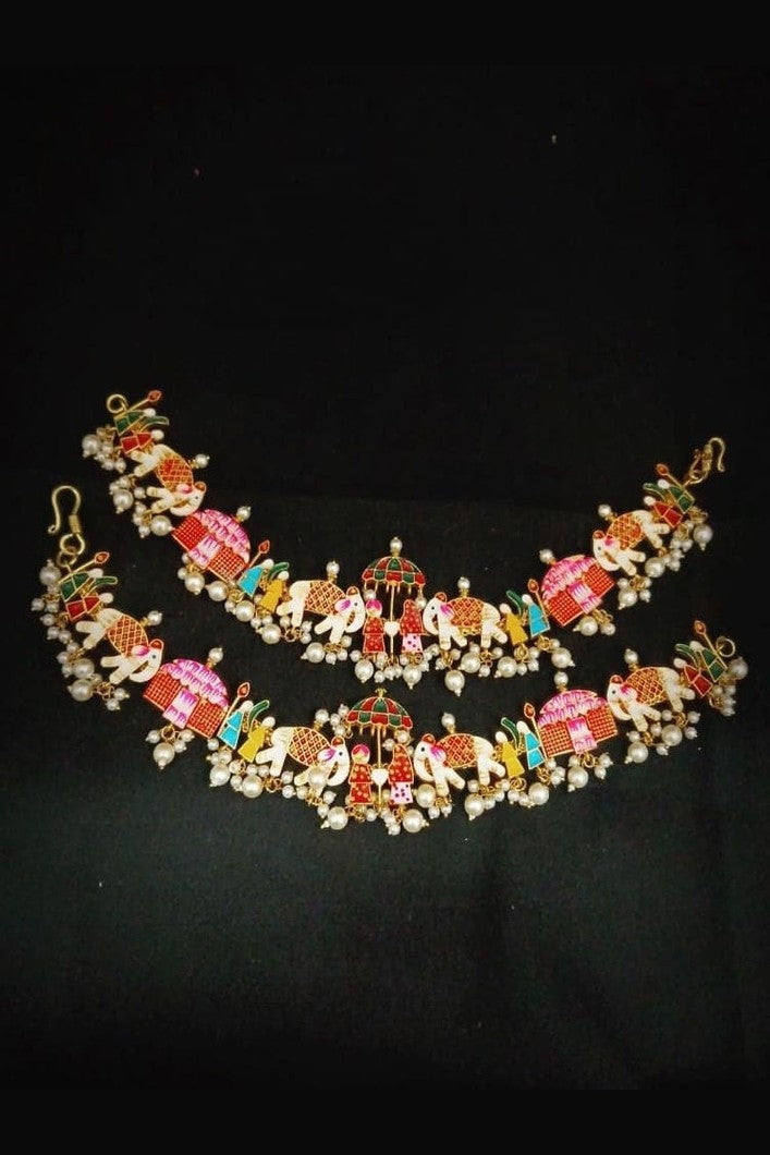 Baraat Anklet and Doli Set