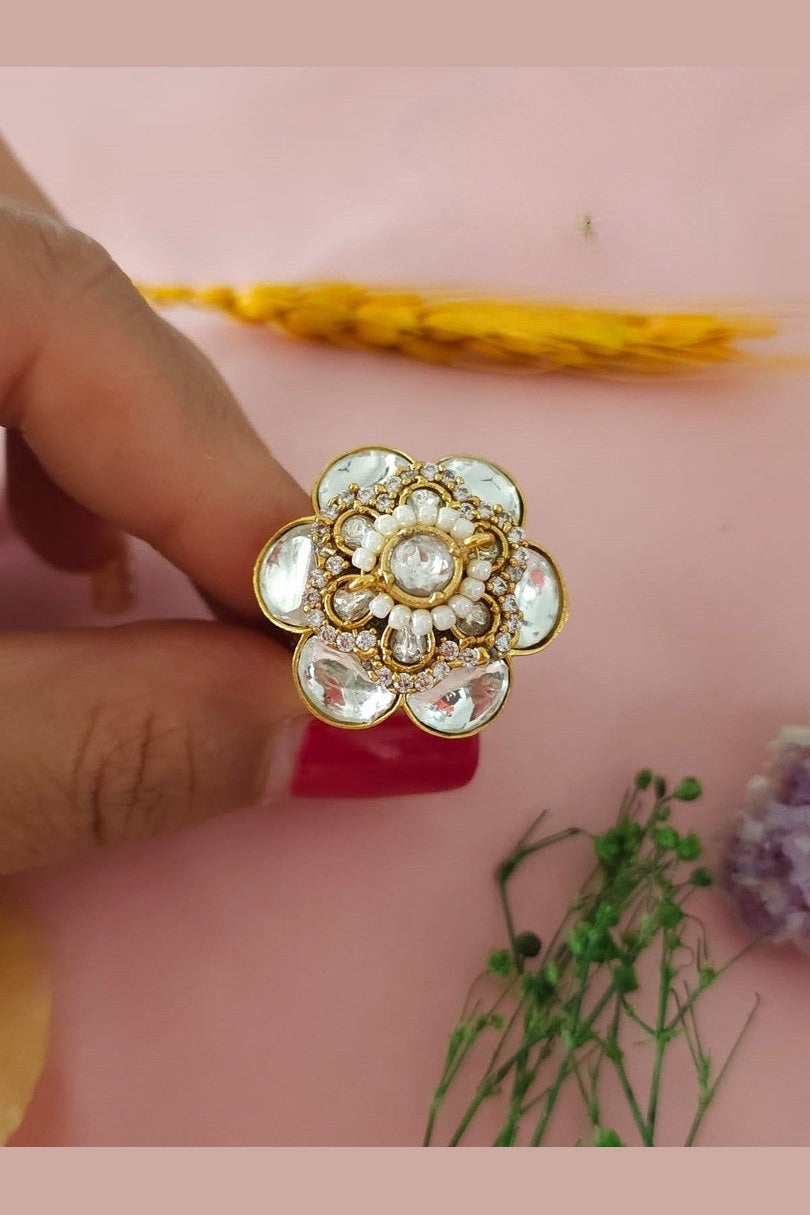 Edha Polki Ring
