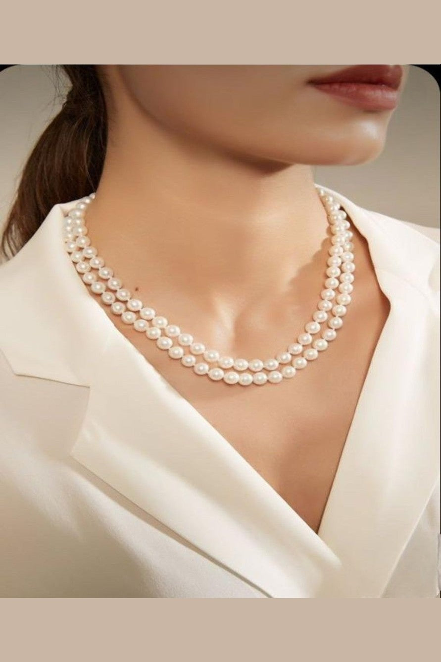 Real pearl shaya mala