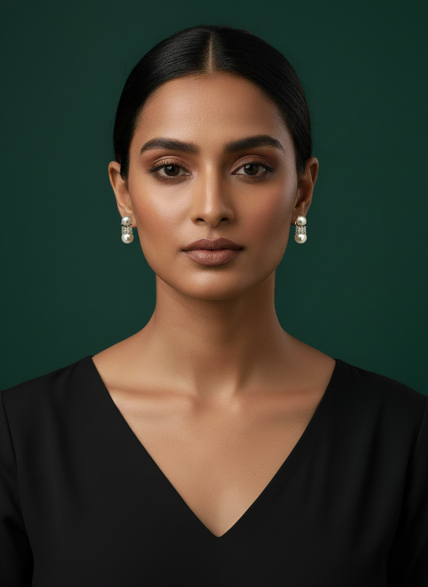 Kitashi ad earrings