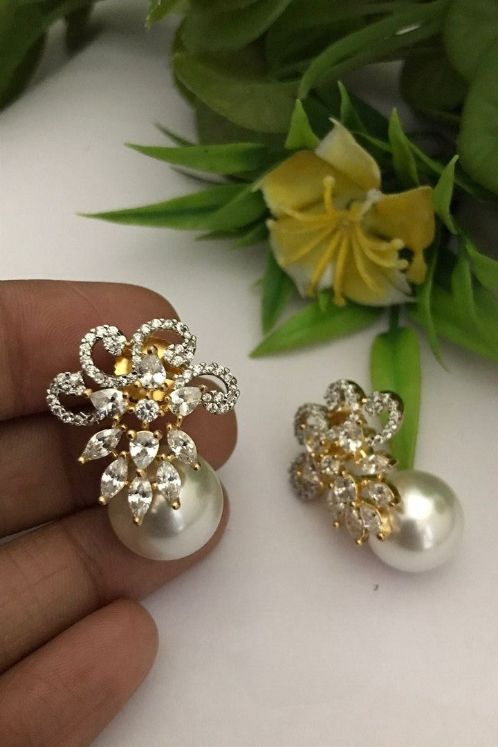 Shikha ad earrings