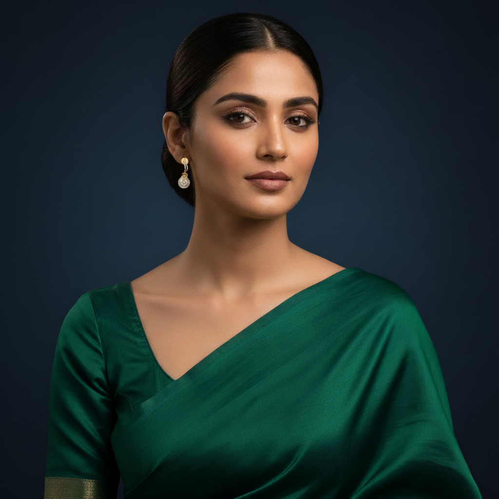 Komal ad earrings