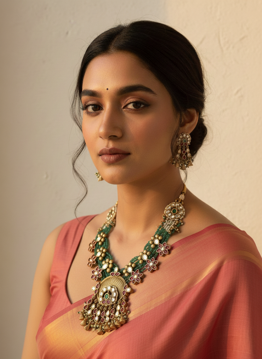 Mrunal polki kundan sets