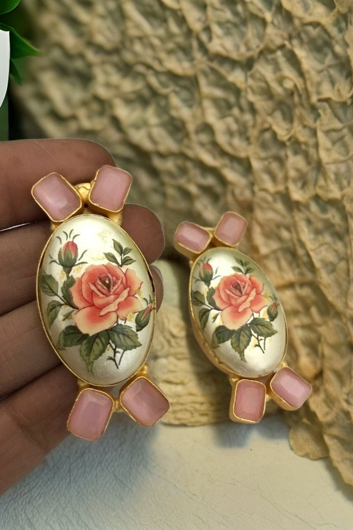 Devanshi real pearl earrings