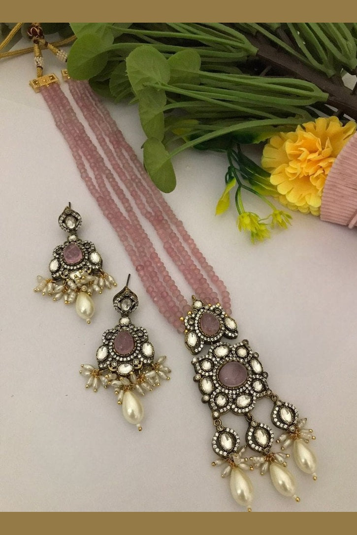 Rivana polki kundan set
