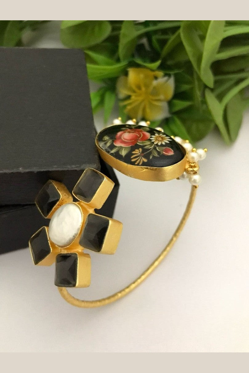 Real pearl chanchal bracelet