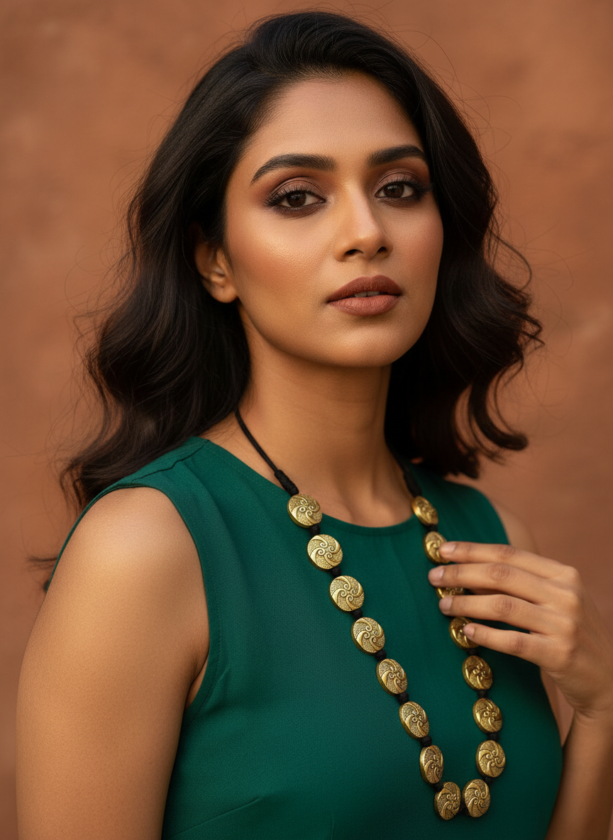Aadita long designer mala