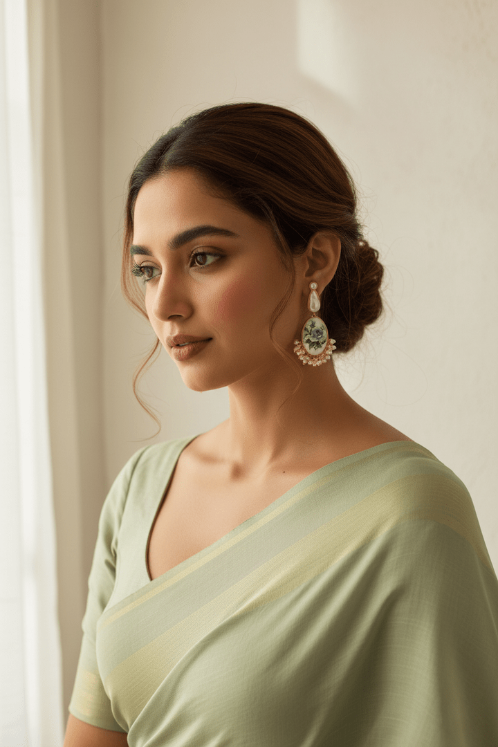 Afea real pearl earrings