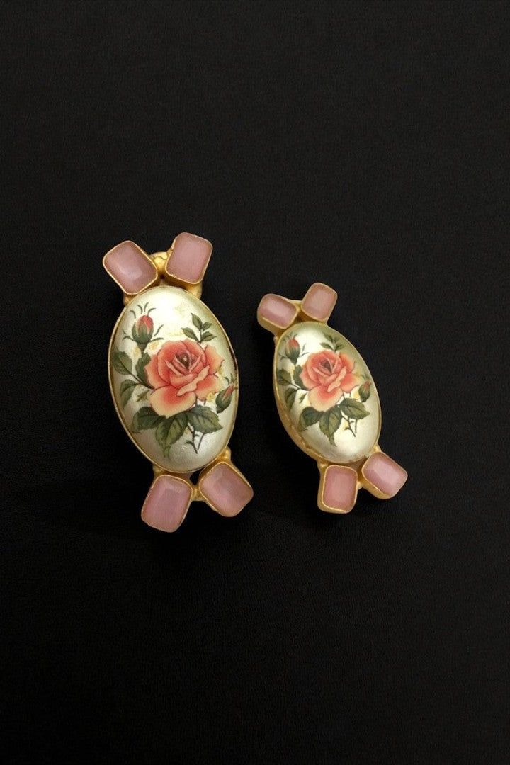 Devanshi real pearl earrings