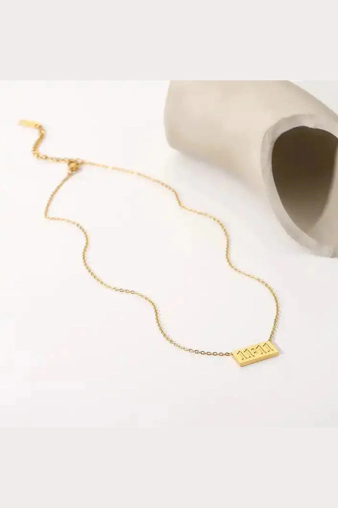 C-244 – 18k Gold Plated Stainless Steel Tarnish Free Waterproof Female Jewellery