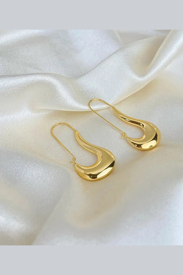 ES-218 – 18k Gold Plated Stainless Steel Tarnish Free Waterproof Female Jewellery