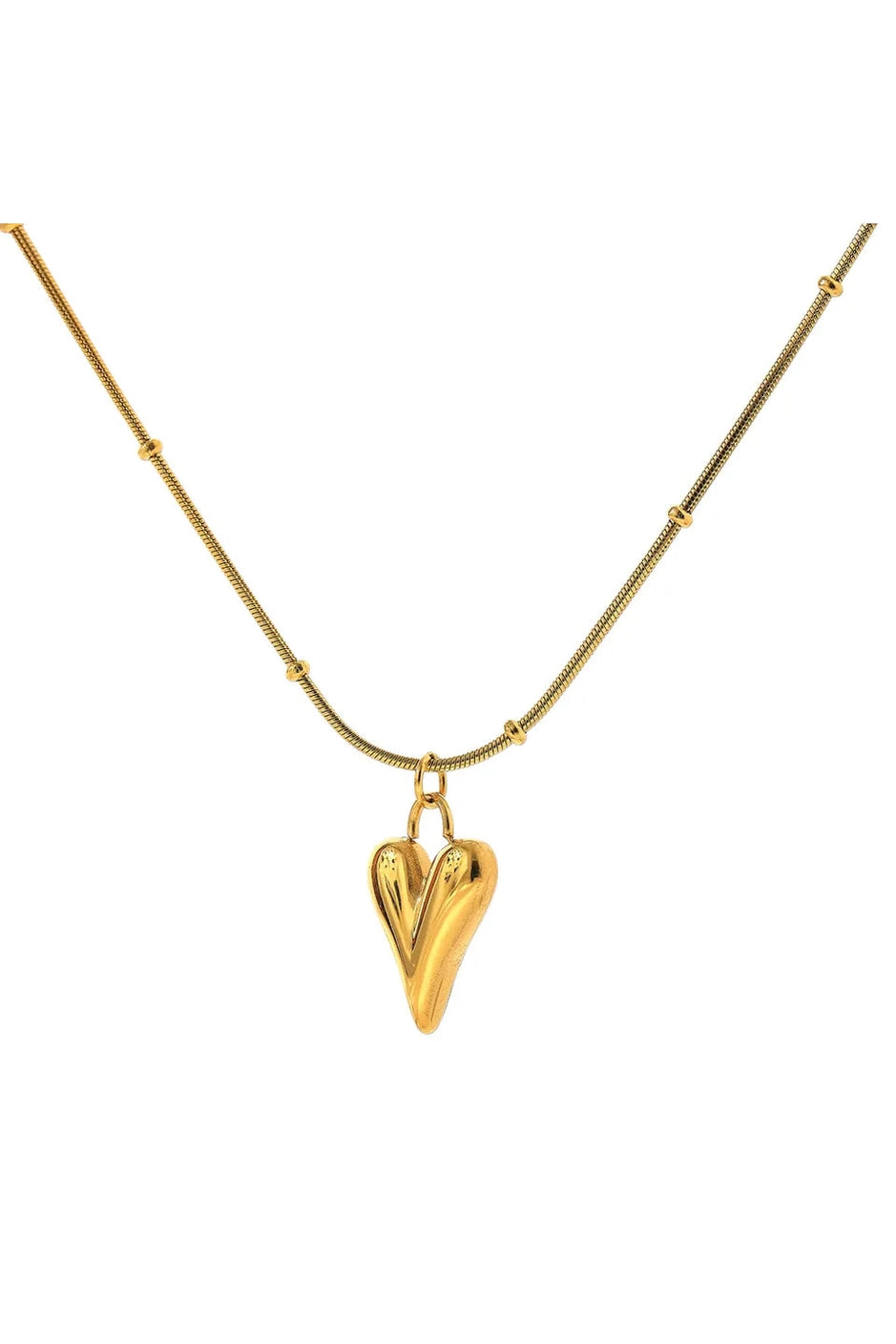 C-233 – 18k Gold Plated Stainless Steel Tarnish Free Waterproof Female Jewellery
