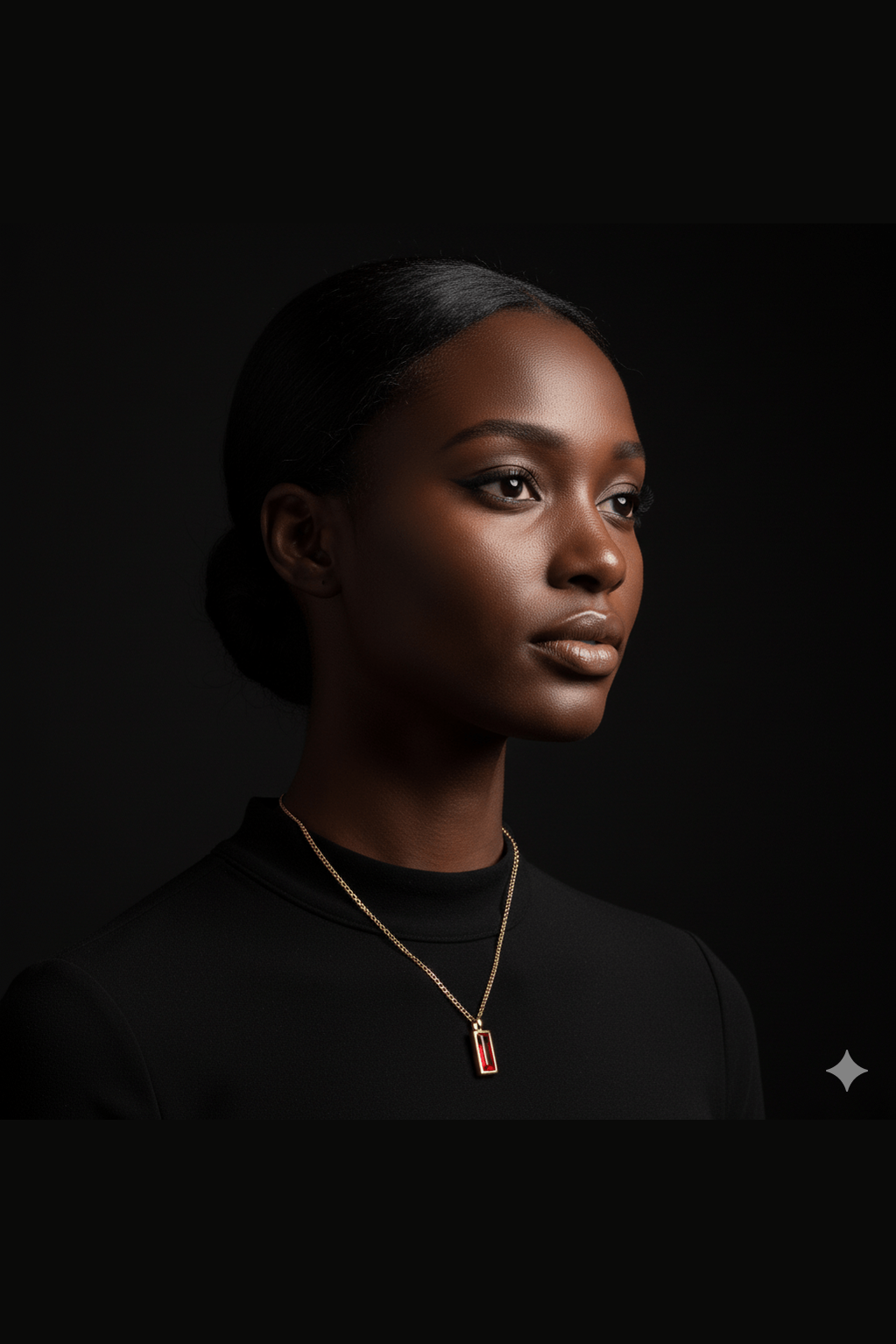 C-197 ONLY WHITE AVAILABLE 18k Gold Plated Stainless Steel Tarnish Free Waterproof Female Necklace