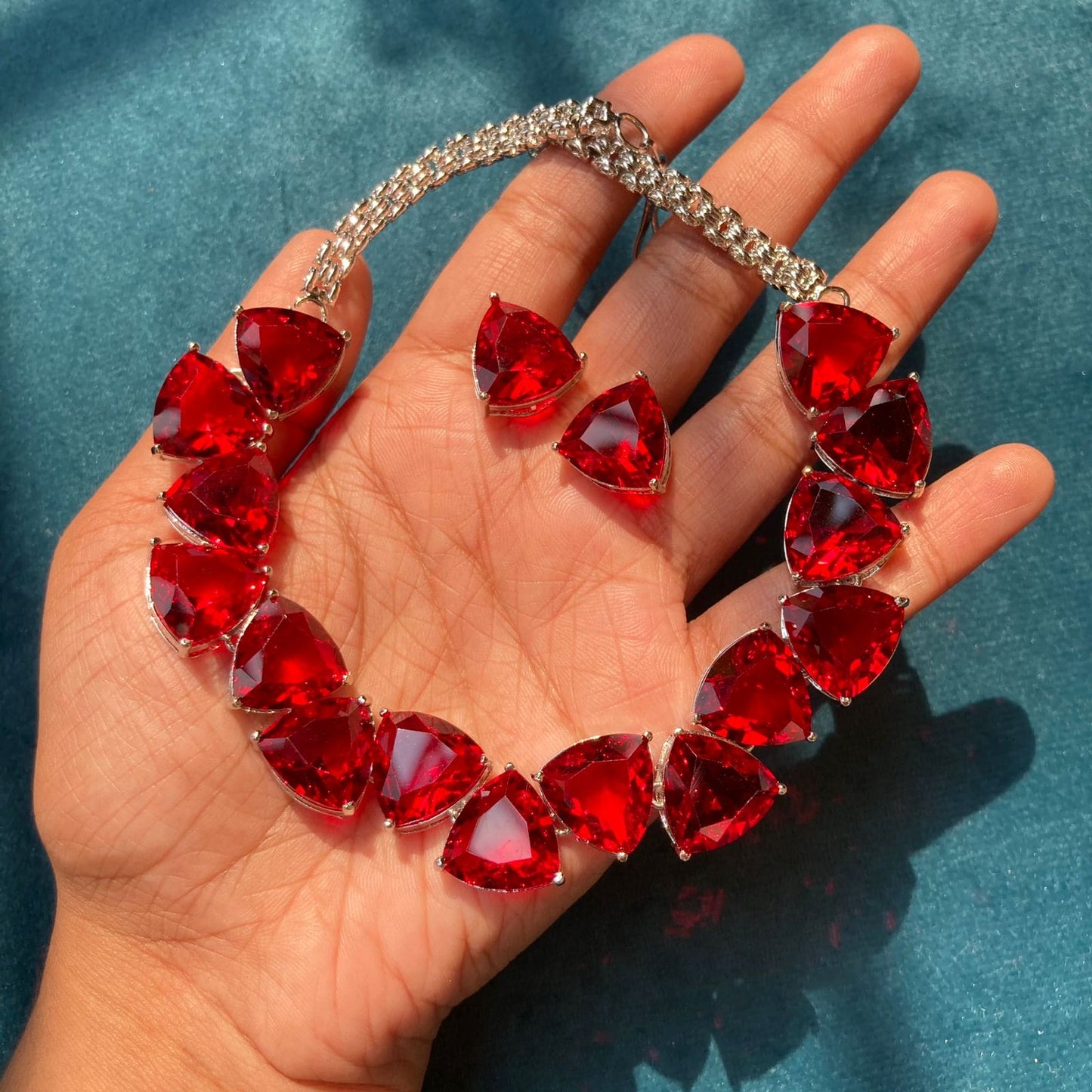 Olivia set with earrings