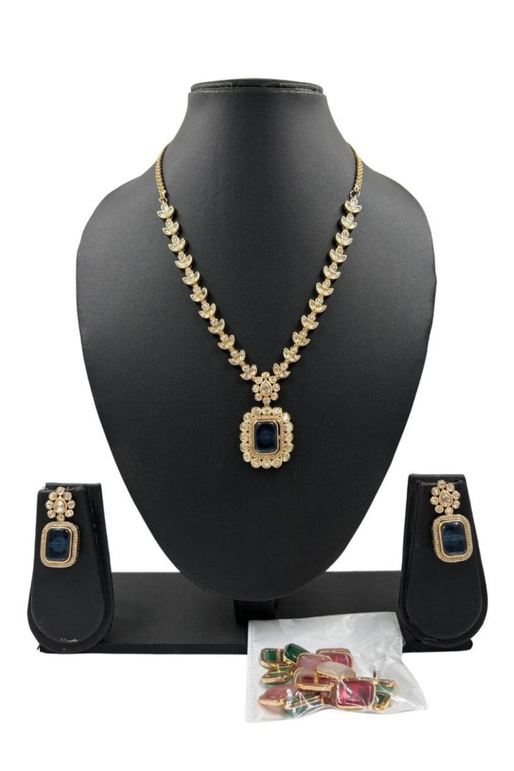 Yatika polki kundan changeable set