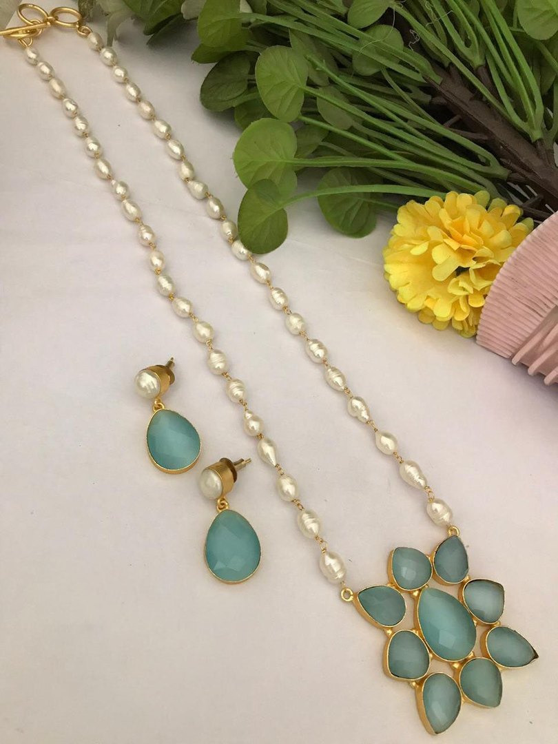 Omisha Real Pearl Set
