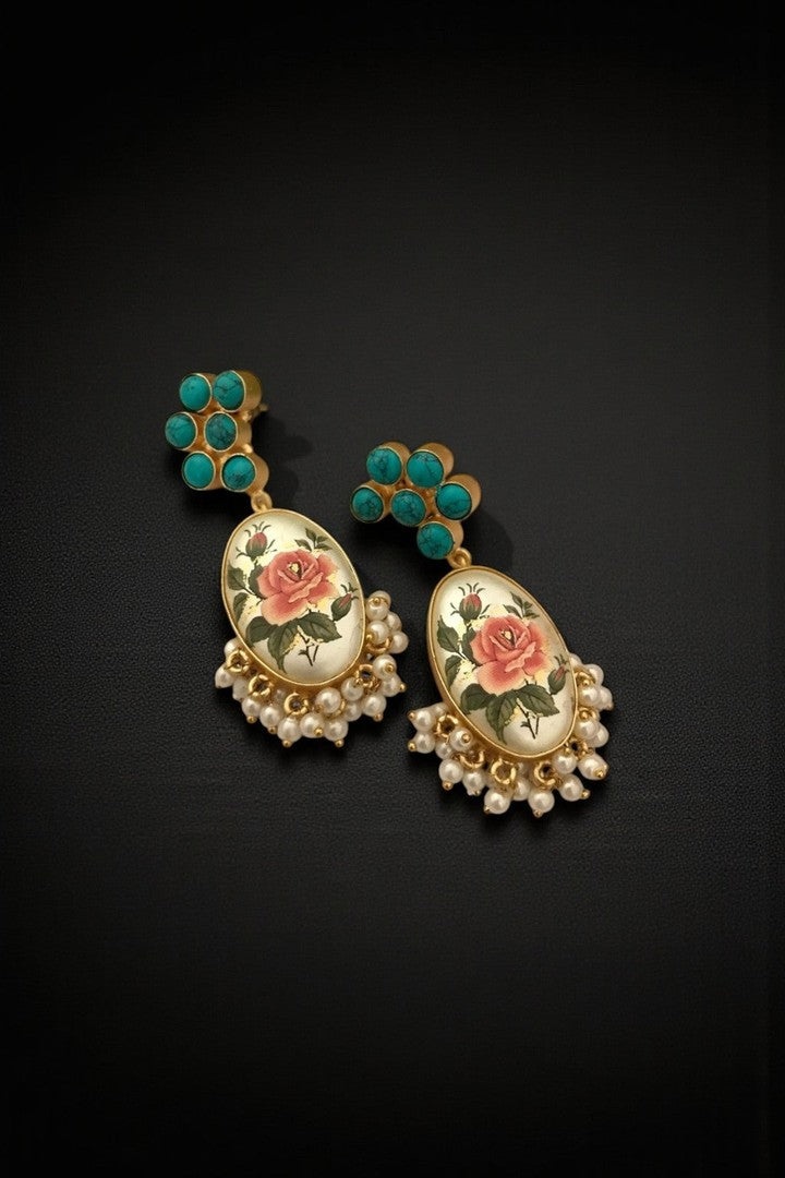 Maisha real pearl earrings