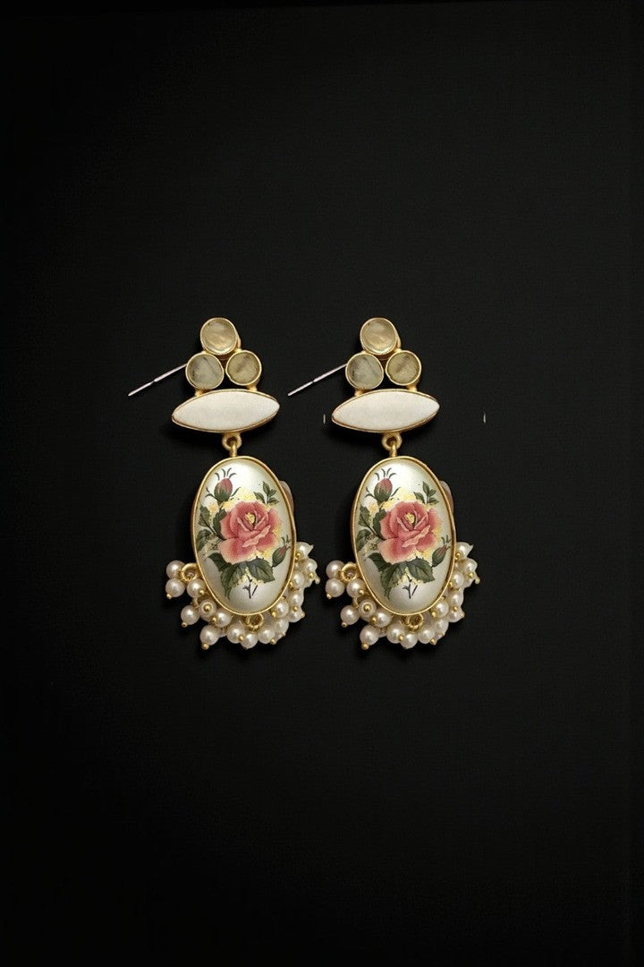 Pavni real pearl earrings