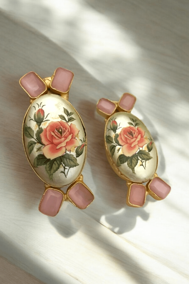 Devanshi real pearl earrings