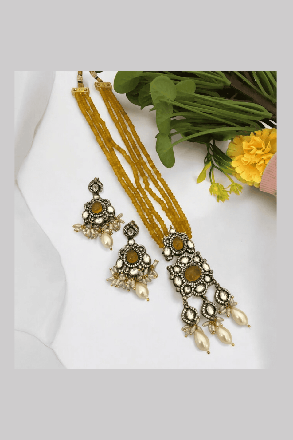 Safina polki kundan set