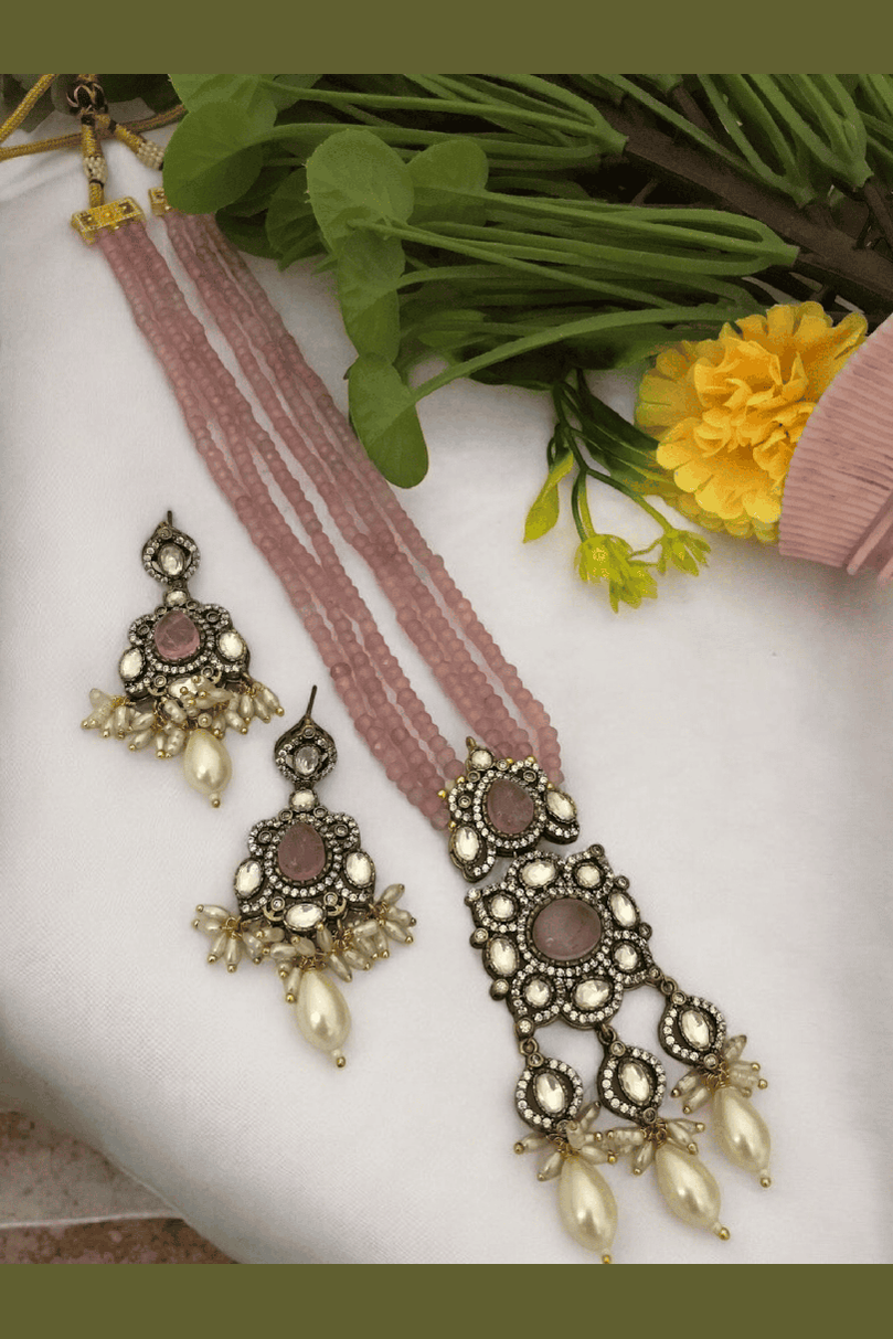 Rivana polki kundan set