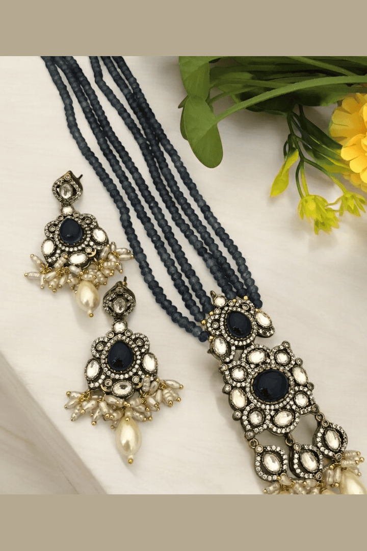 Tripta polki kundan set