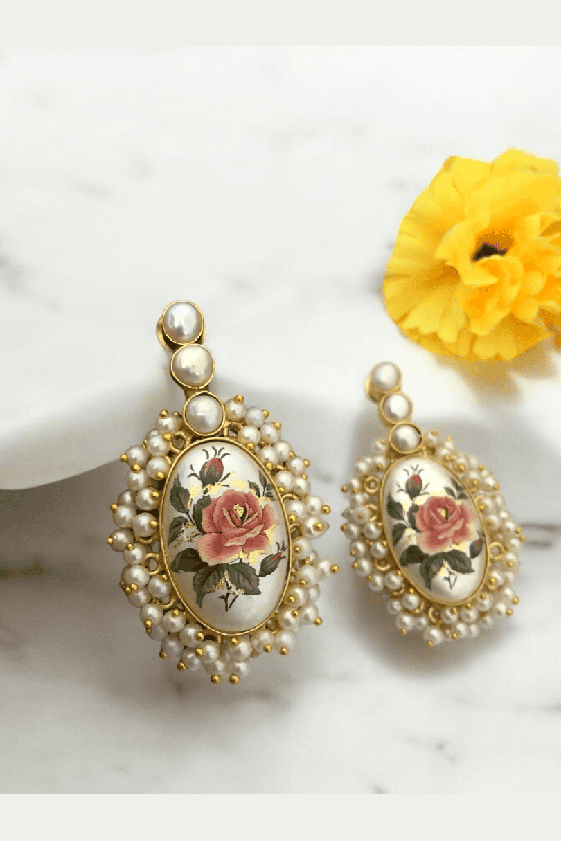 Real pearl Laya earrings
