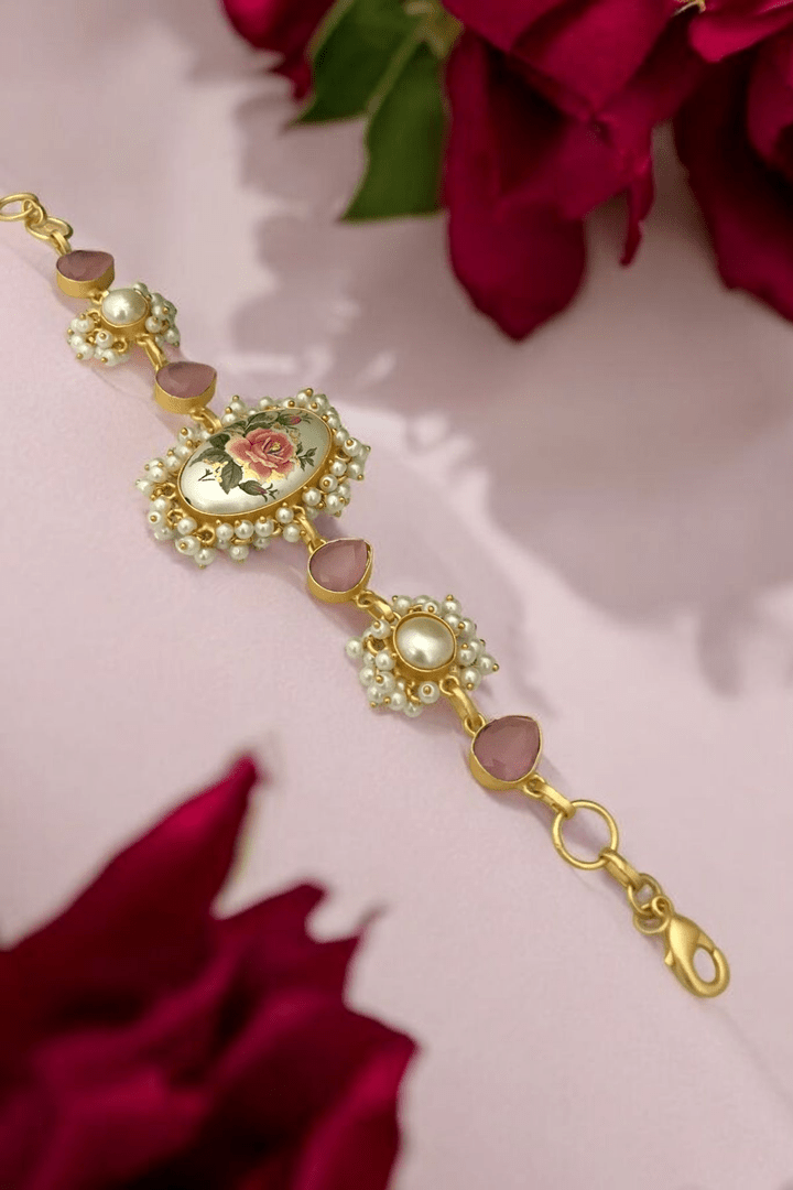 Rosiana real pearl bracelet