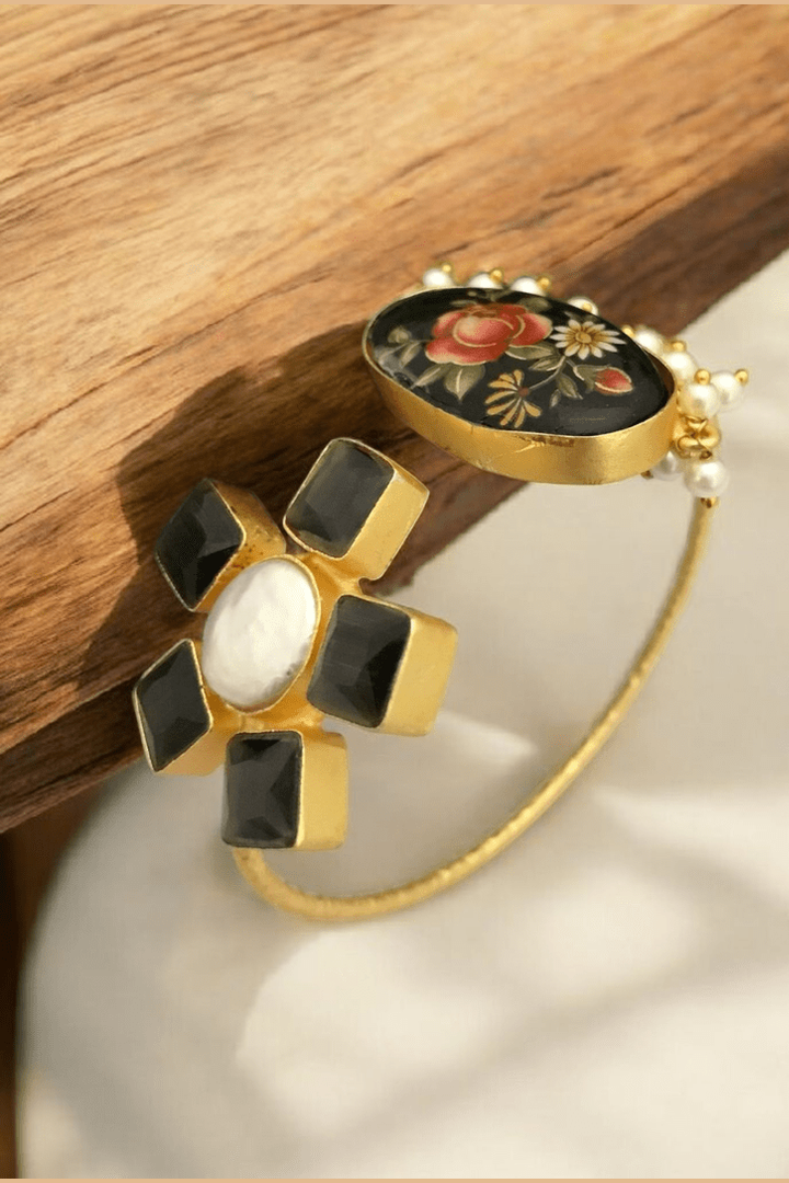 Real pearl chanchal bracelet