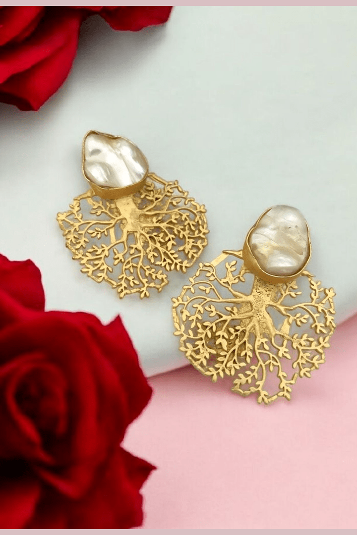 Chandrika real pearl Earrings