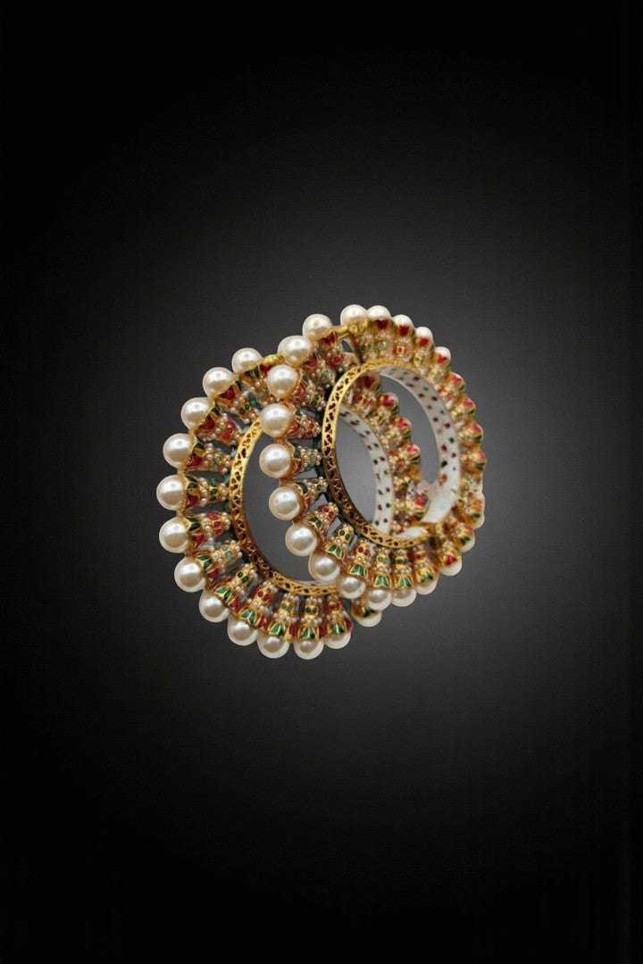 Shefali rajwadi jadau bangles