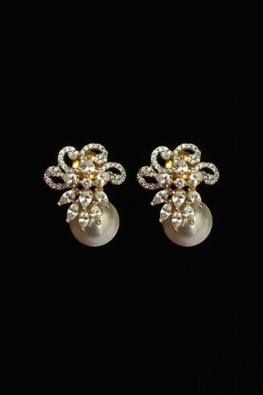 Shikha ad earrings