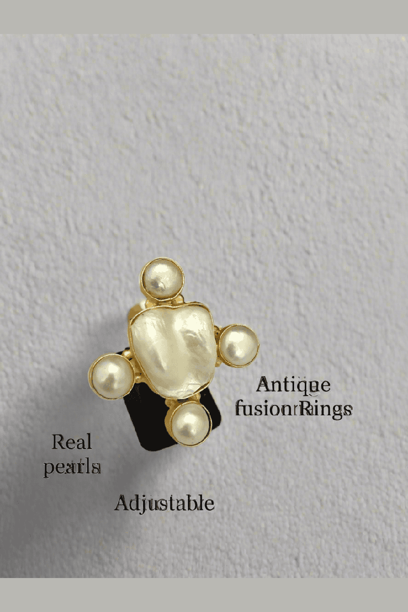 Real pearl Sanya ring