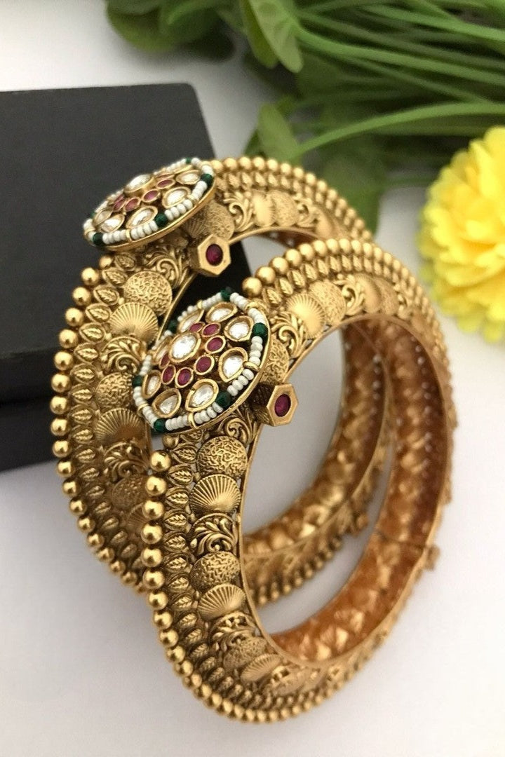Daivya polki openable bangles