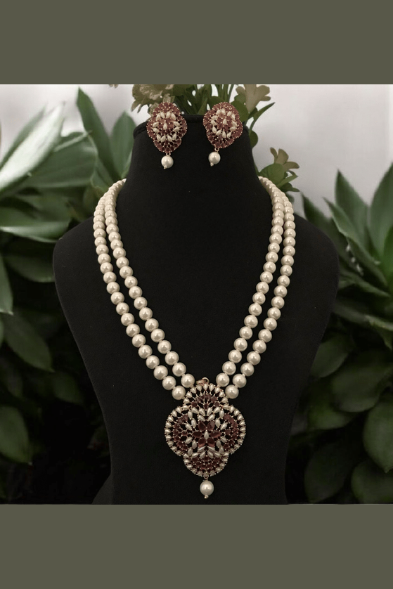 Mahika real pearl set