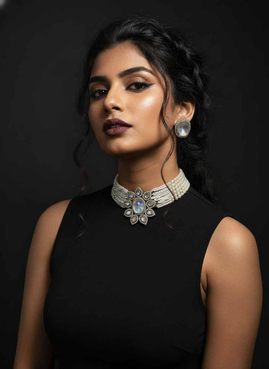 Gargi polki kundan set