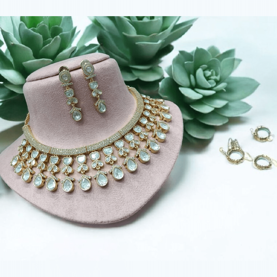 Polki kundan Himani set