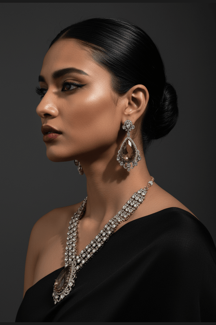 Arghya polki kundan set