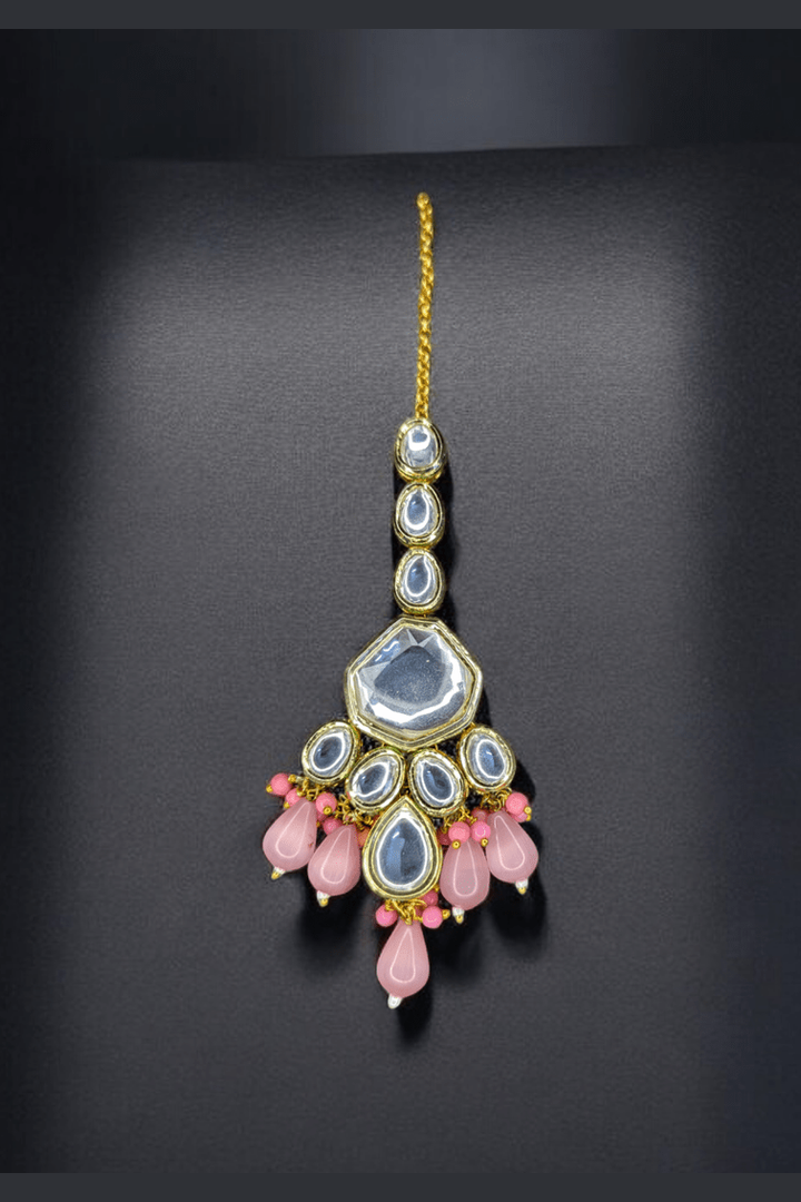 Ethnic Sushmita onyx stone set with kundan