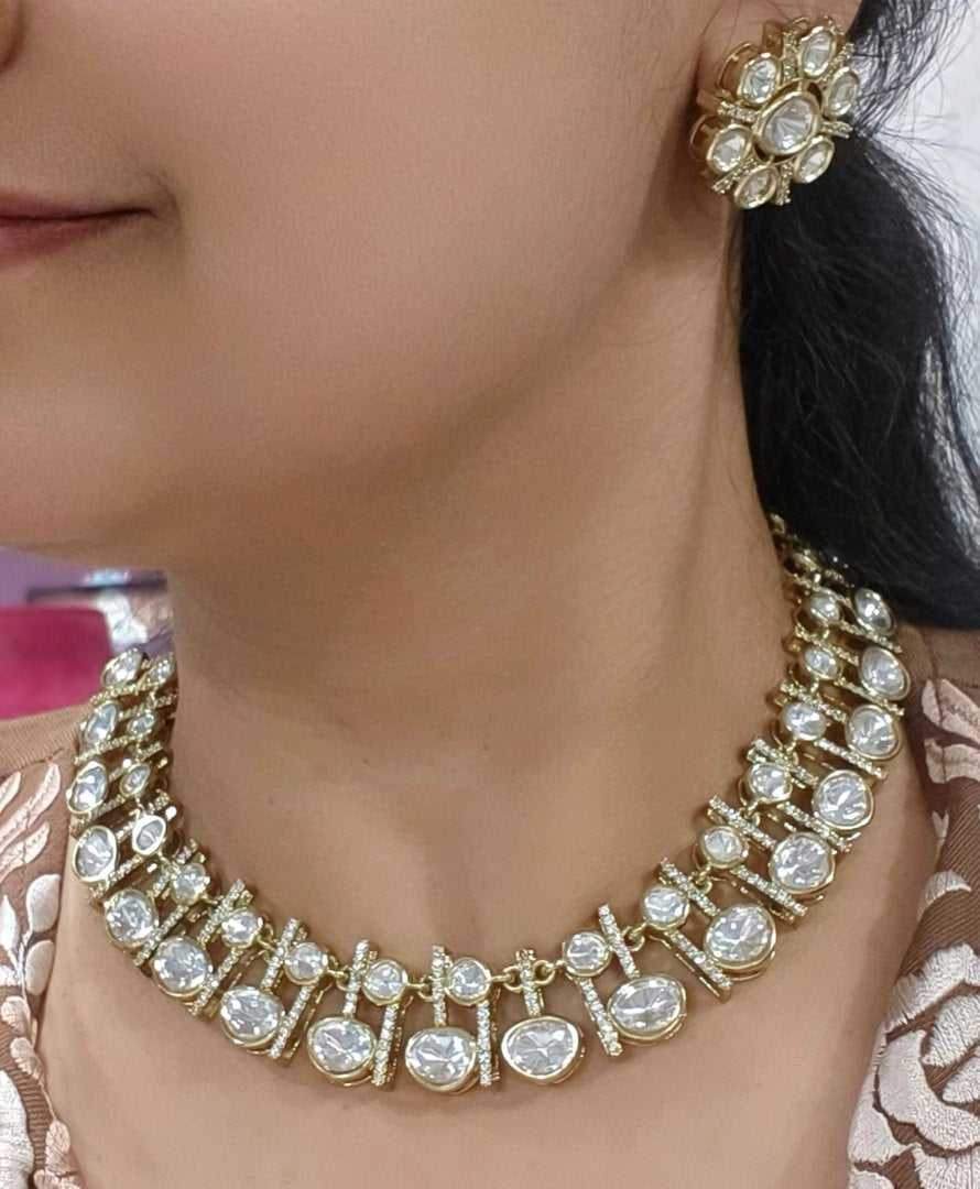 Apaara polki kundan set