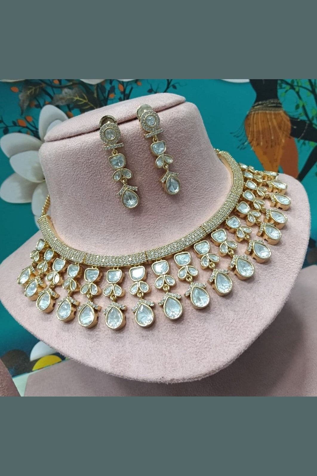 Polki kundan Himani set
