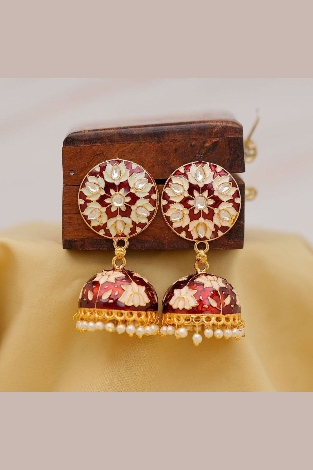 Lotus Earing - Aganya kreation