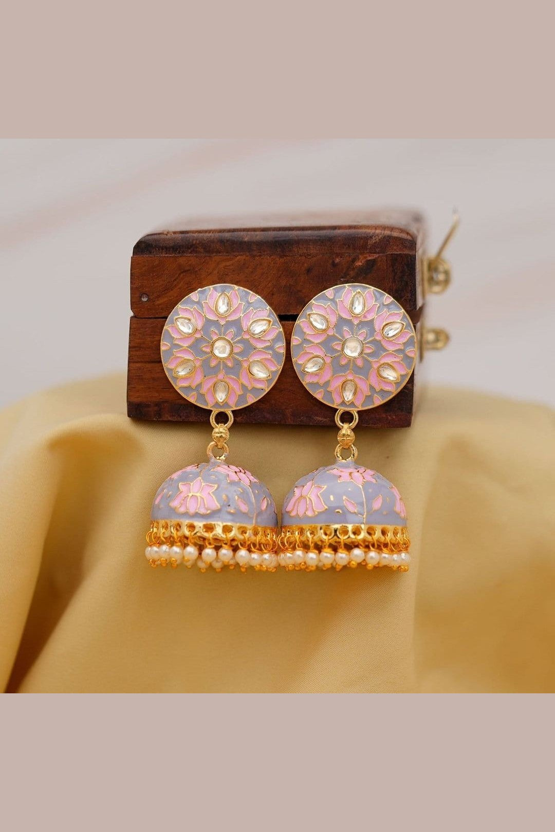 Lotus Earing - Aganya kreation