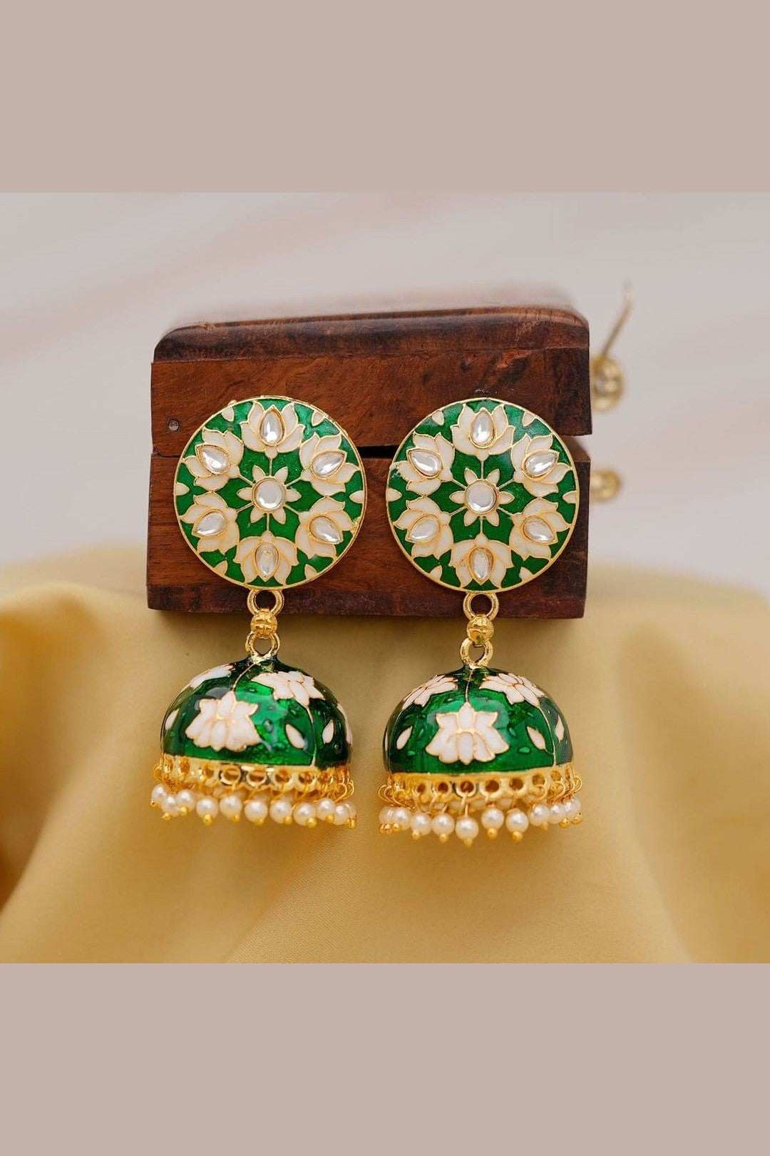 Lotus Earing - Aganya kreation