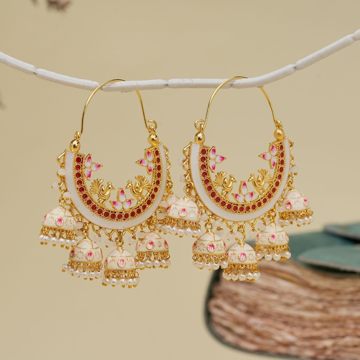 panchi jhumka - Aganya kreation